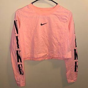 Super Cute Pink Nike Crop Top!